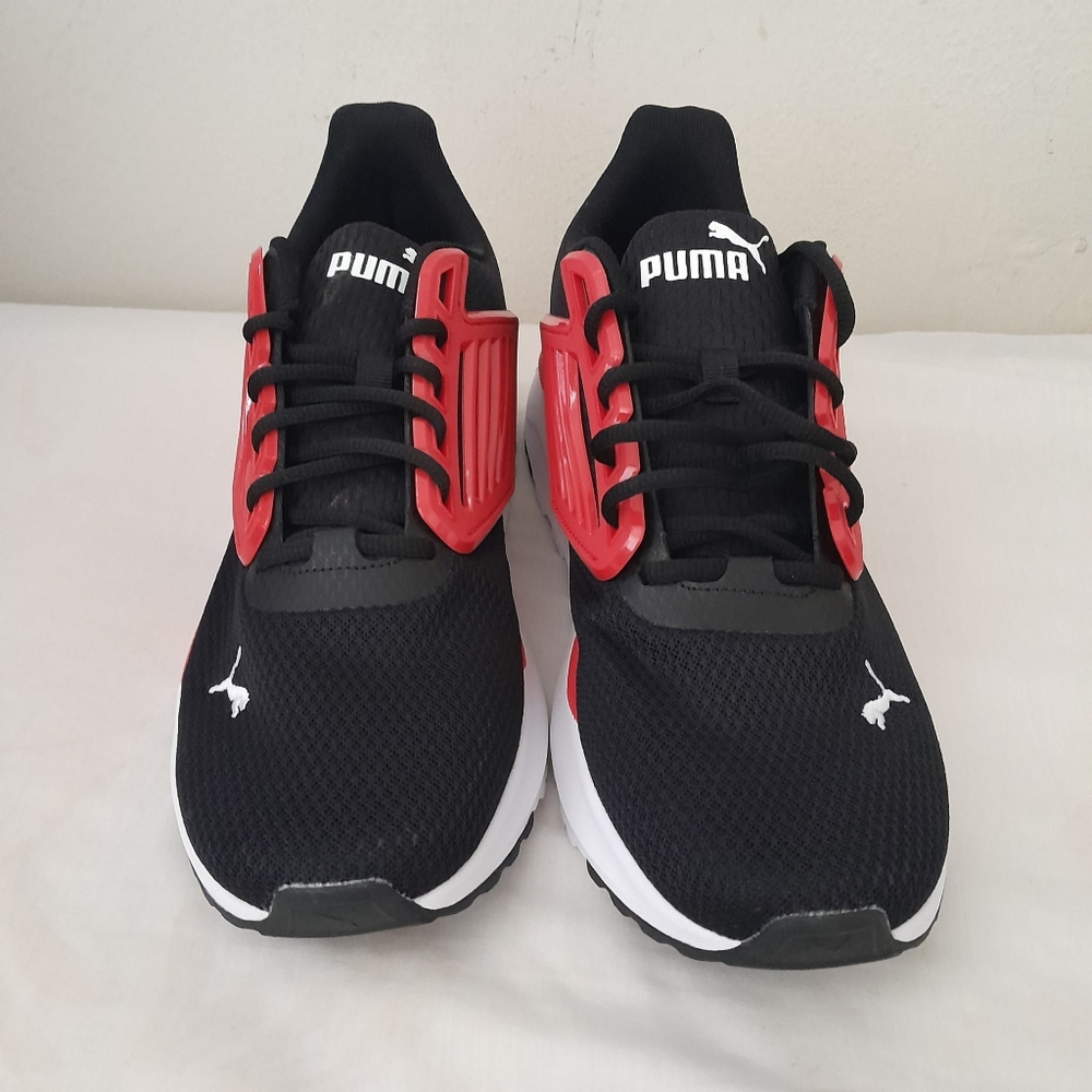 Puma Pecer future lace up men black red size 10